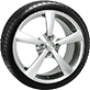 a scrap wheel close up illustration